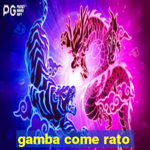 gamba come rato