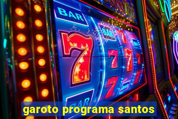 garoto programa santos