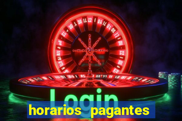 horarios pagantes pg slots