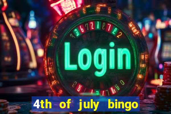 4th of july bingo cards printable free