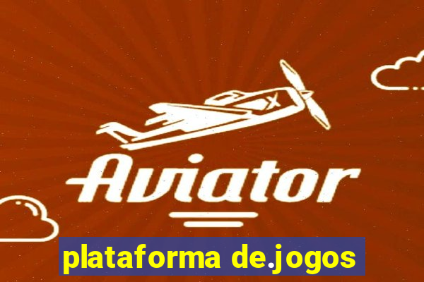 plataforma de.jogos