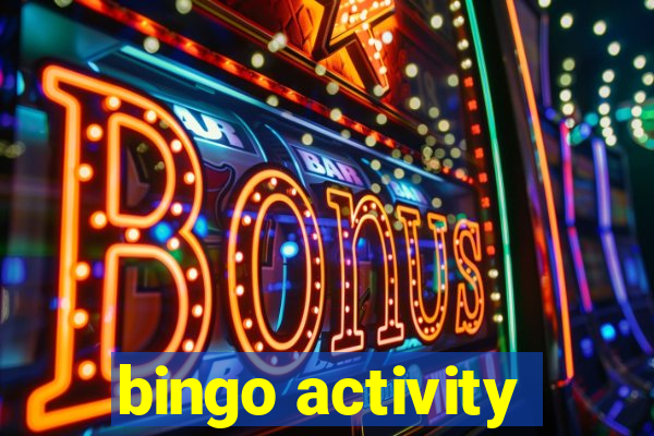 bingo activity