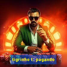 tigrinho t谩 pagando