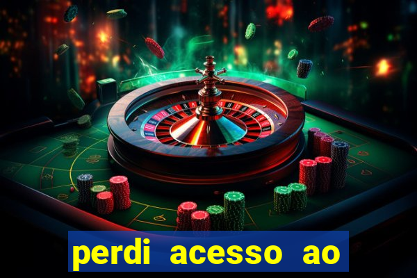 perdi acesso ao google authenticator