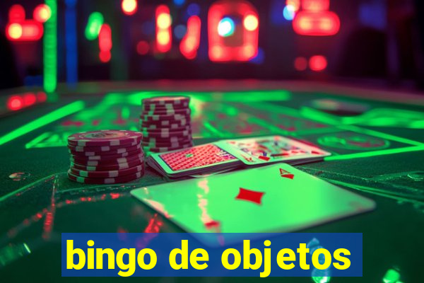 bingo de objetos