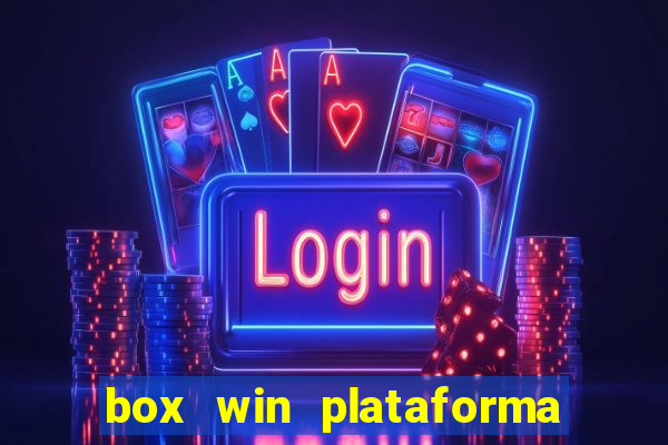 box win plataforma de jogos