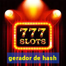 gerador de hash