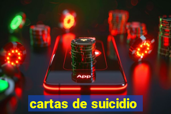 cartas de suicidio