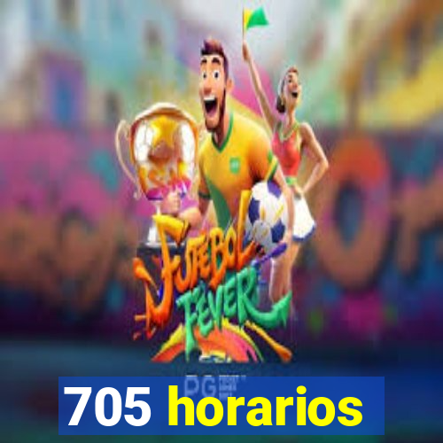 705 horarios