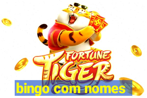 bingo com nomes