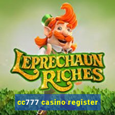 cc777 casino register