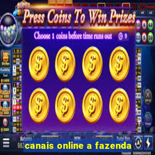 canais online a fazenda