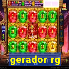 gerador rg