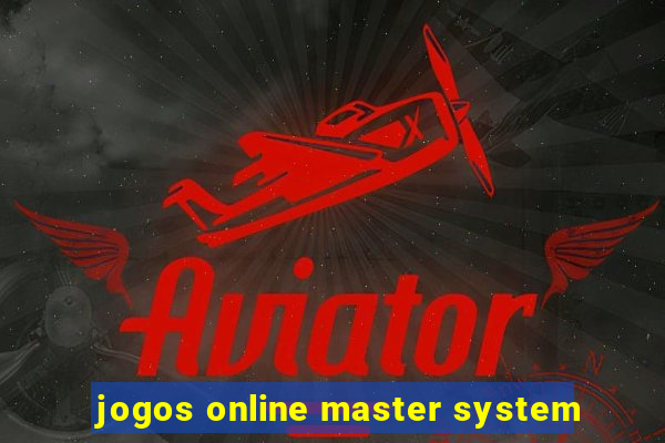 jogos online master system