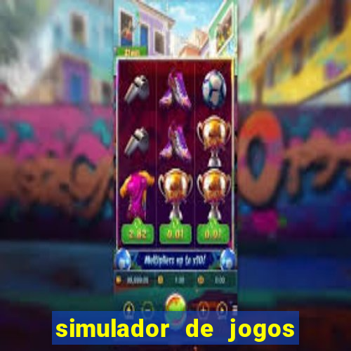 simulador de jogos de aposta