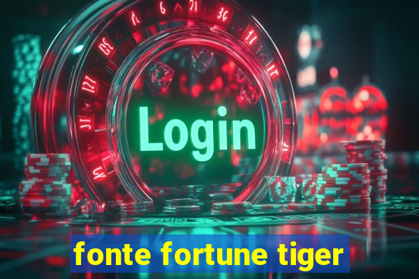 fonte fortune tiger