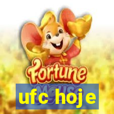 ufc hoje