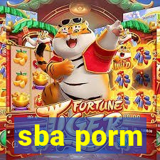 sba porm