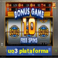 uo3 plataforma