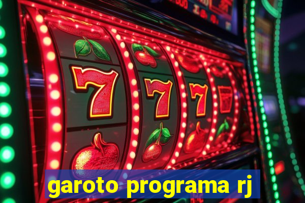 garoto programa rj