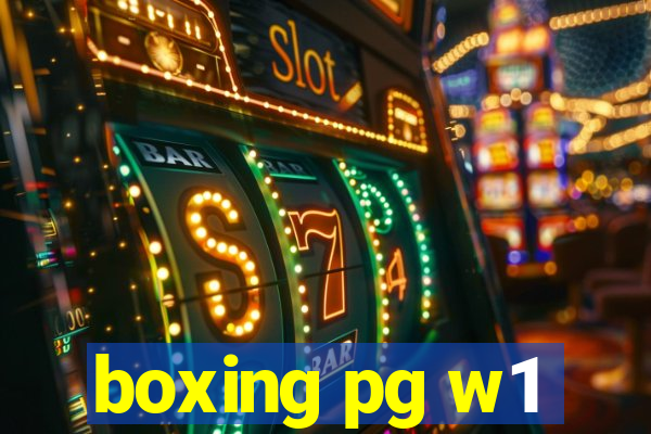 boxing pg w1