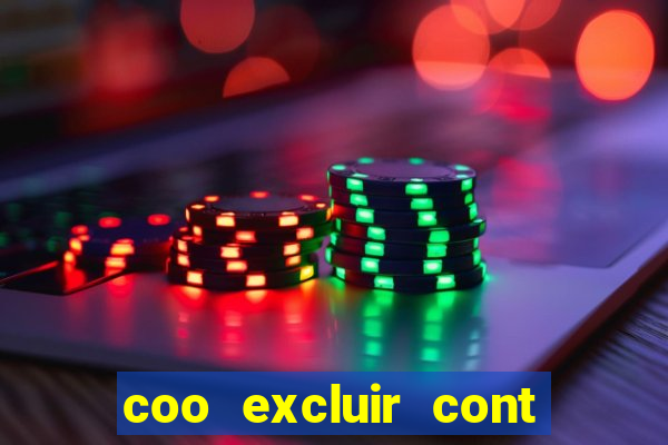 coo excluir cont f12 bet