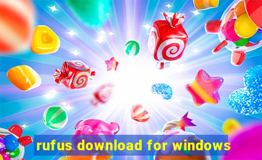 rufus download for windows