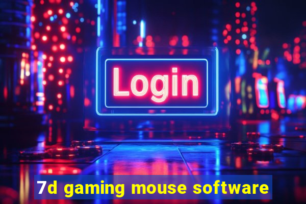 7d gaming mouse software