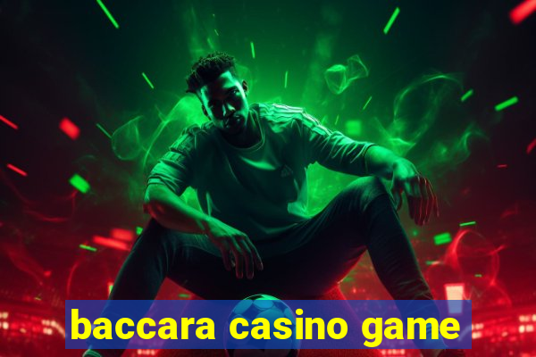 baccara casino game