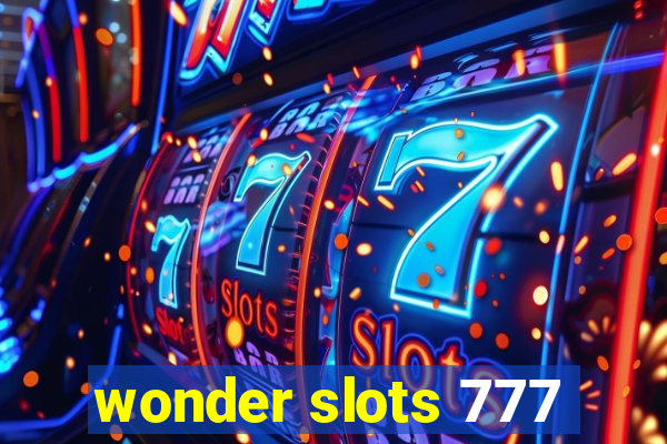 wonder slots 777