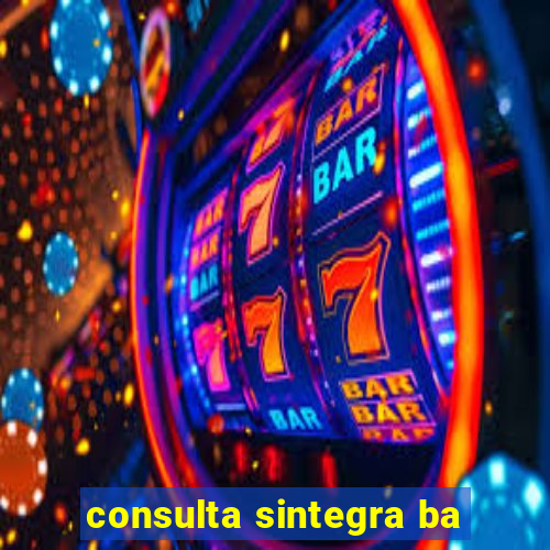 consulta sintegra ba