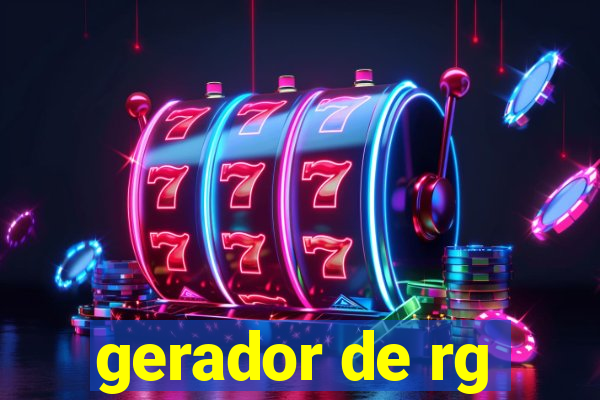 gerador de rg