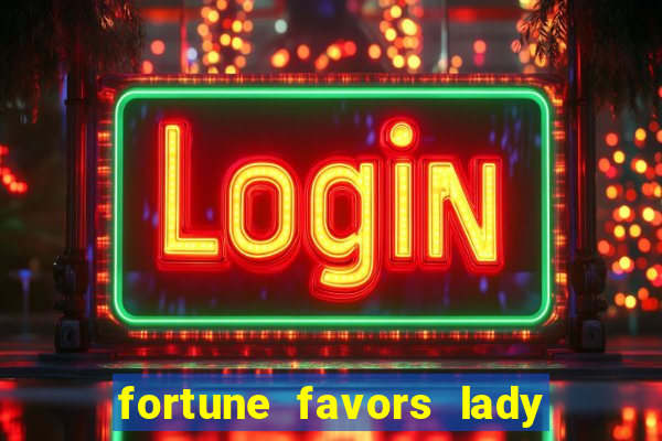 fortune favors lady nikuko legendado pt br