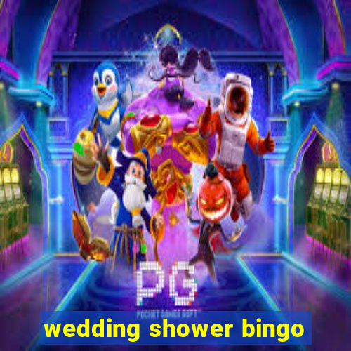 wedding shower bingo