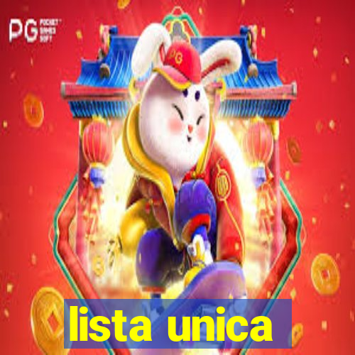 lista unica