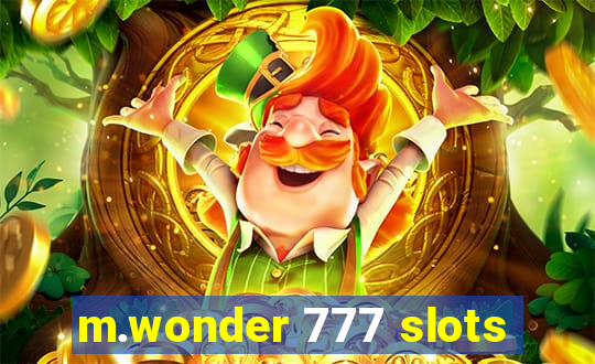 m.wonder 777 slots