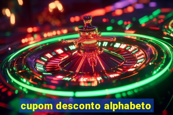 cupom desconto alphabeto