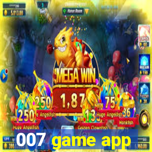 007 game app