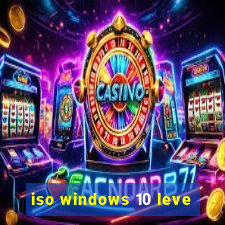 iso windows 10 leve